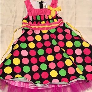 Super adorable polka dot dress. Like new!